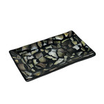 Handmade Caping Shell Mosaic Chip Tray 12cm x 20cm