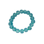 BGL44 Beach Glass Bracelet Light Blue