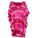 Hand Dyed Cover Up Tunic Pink