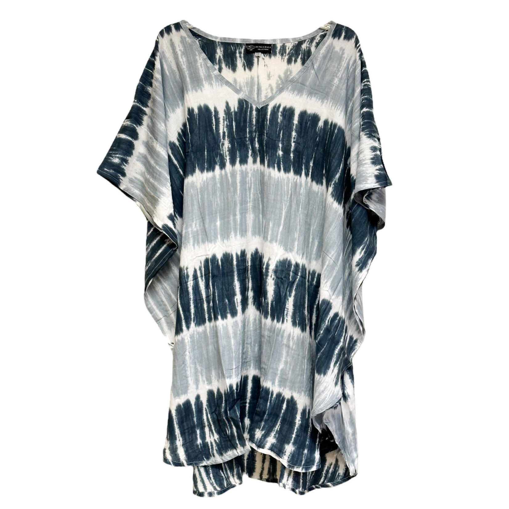 Hand Dyed Cover Up Tunic Grey