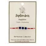 Birth Month Wish Bracelet September