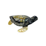 Hand Made Mother of Pearl  & 7 Eye Shell Turtle