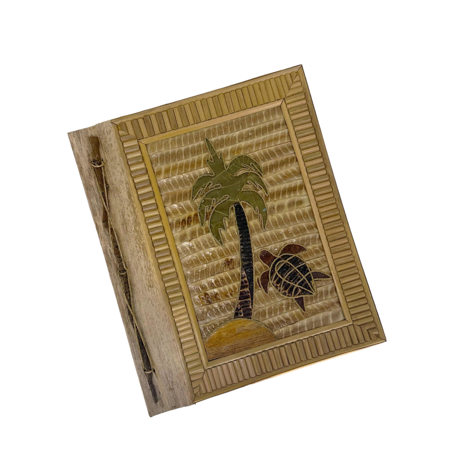 Large Album Bamboo Turtle & Palm