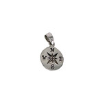 P390 Sterling Silver Compass Pendant