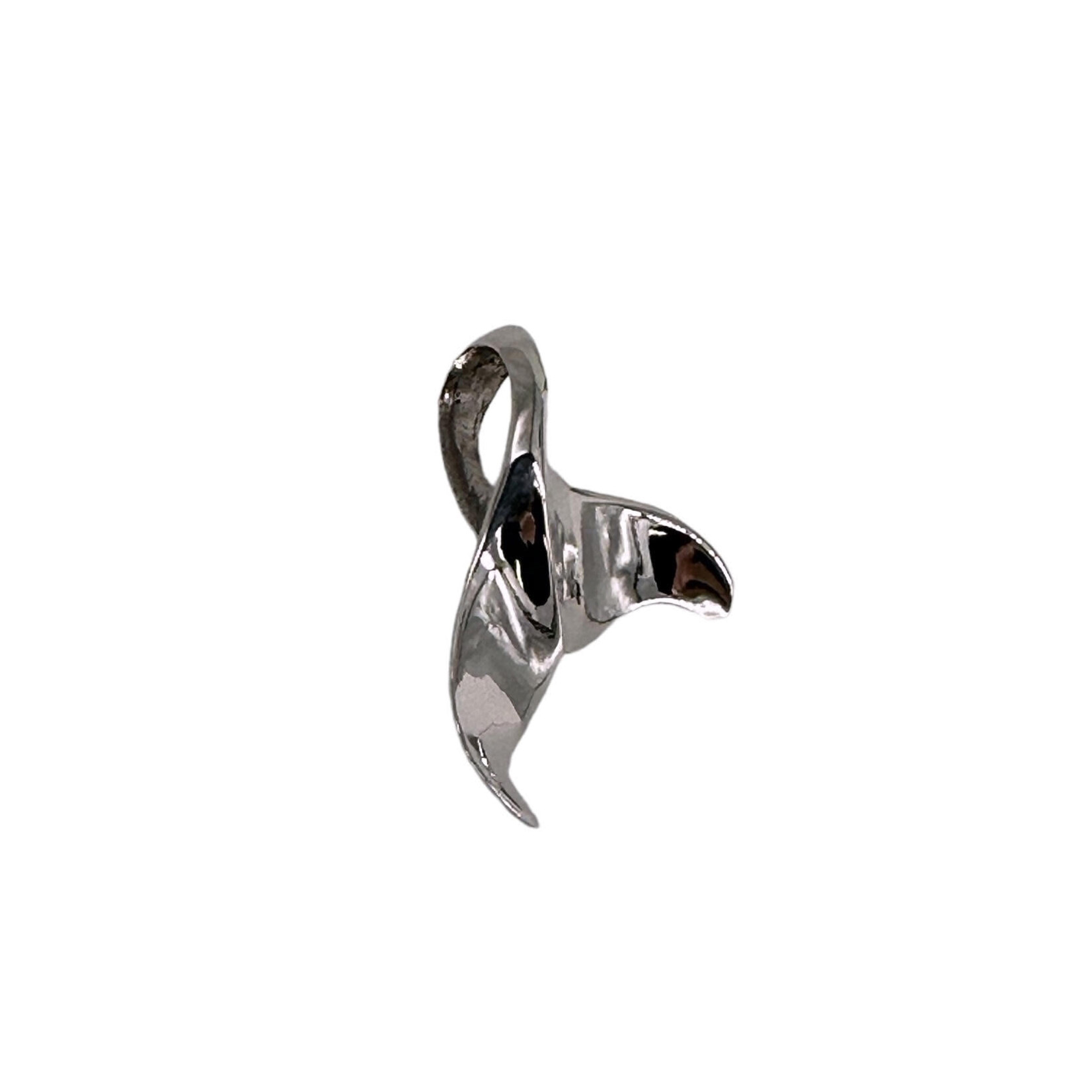 P400 Sterling Silver Whale Tail