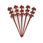 Hand Carved Puakenikeni Hair Stick - Pack of 5