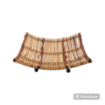 Hand Made Rattan and Cinnamon Stick Tray Large