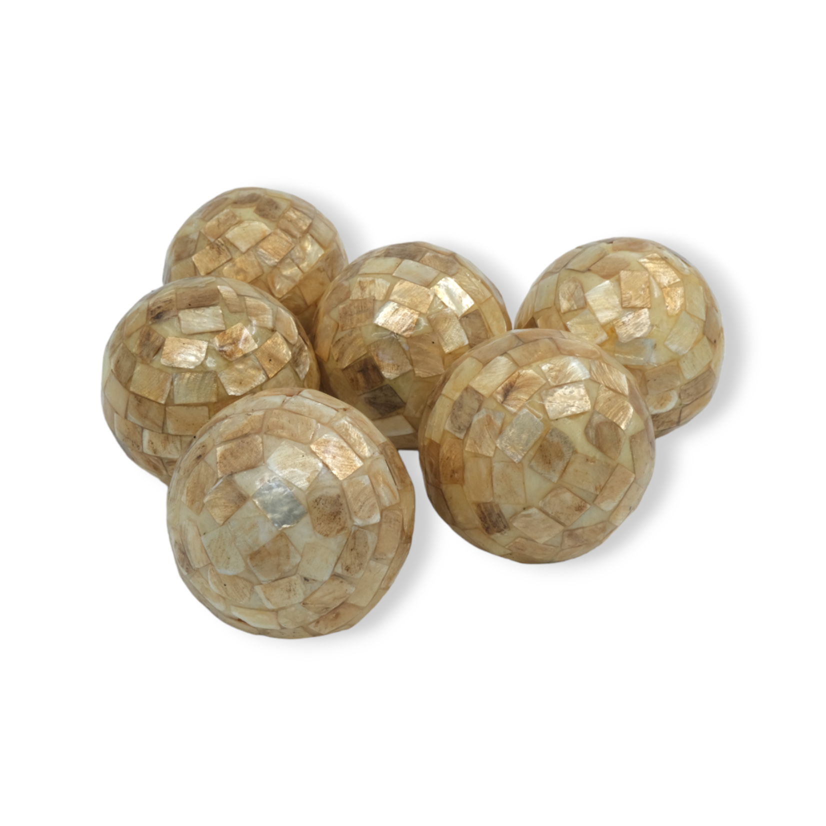 Hand Made Capiz Shell Decorative Ball