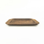 Hand Carved Palm Wood Tray 36cm x 18cm