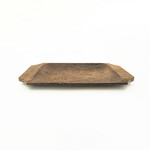 Hand Carved Palm Wood Tray 37cm x 18cm