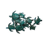 Iron Wall Art 10 Turtles