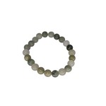 Grass Jasper Gemstone Stretch Bracelet 8mm