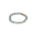 Shoushan Gemstone Stretch Bracelet 8mm