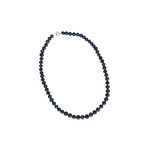 5mm 16.5-18" Cultured Peacock Pearl Necklace with Sterling Silver Spring Ring Clasp