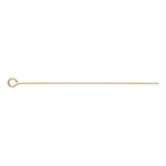 Gold Fill Eyepin  24ga 0.020 x 1.5" (0.50 x 38.1mm) Pack of 10