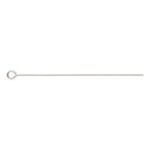 Sterling Silver 925 Eyepin  24ga 0.020 x 1.5" (0.50 x 38.1mm) Pack of 10