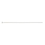 Sterling Silver 925 Headpin  24ga 0.020 x 1.5" (0.50 x 38.1mm) Pack of 10