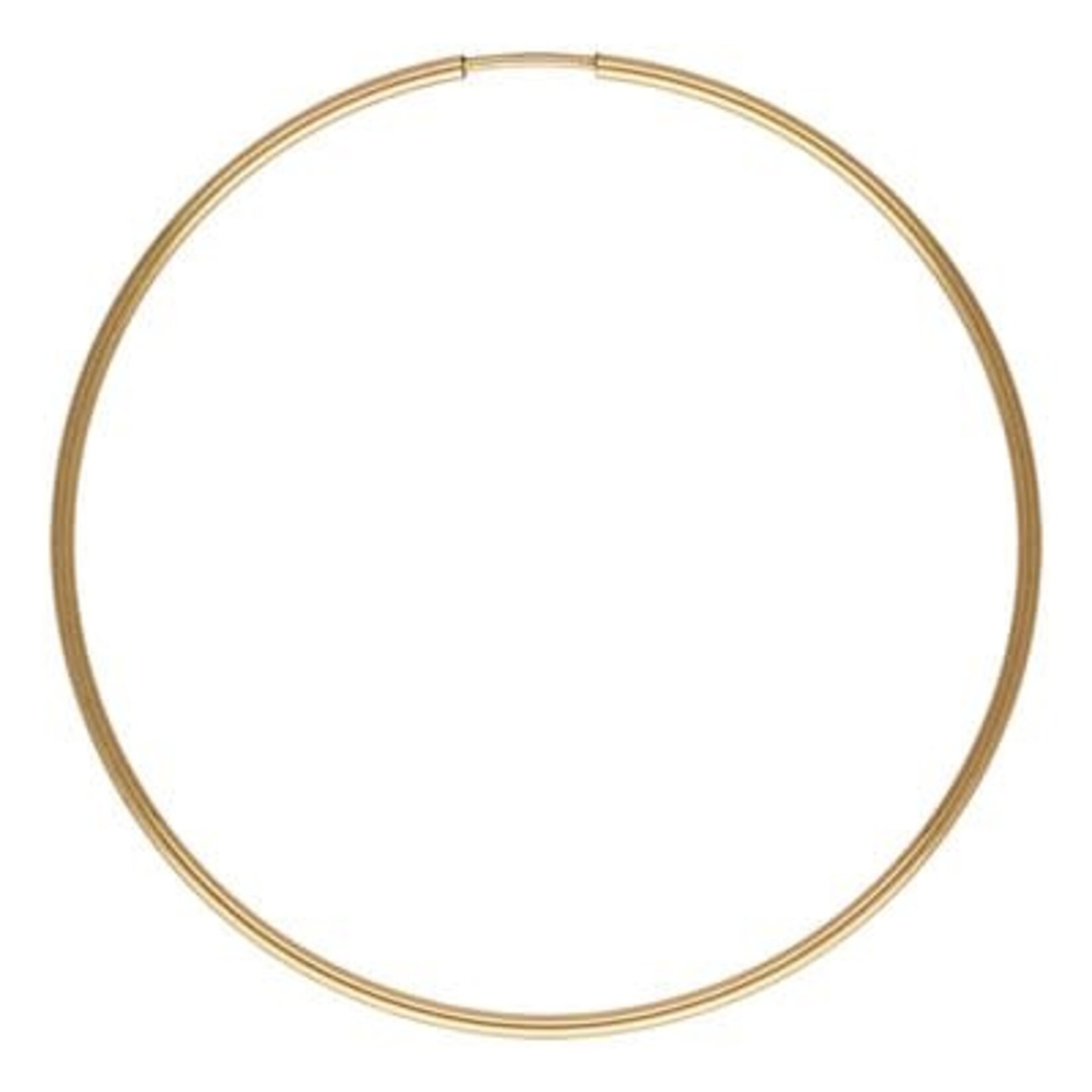 Gold Fill 1.25 x 50mm Endless Hoop Earrings