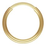 Gold Fill 1.25 x 12mm Endless Hoop Earrings