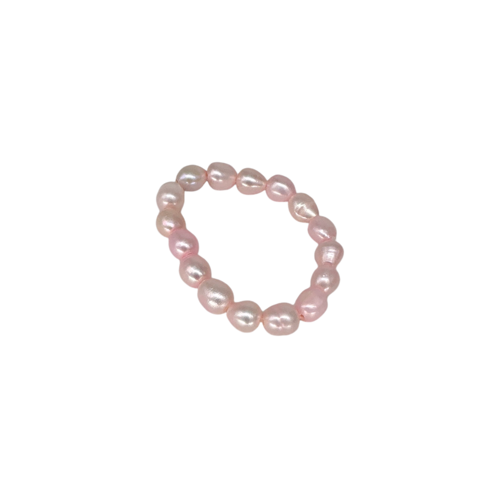 Keiki Pink Pearl Stretch Bracelet