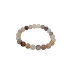 Violet Stone Gemstone Stretch Bracelet 6mm