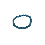 Apatite Gemstone Stretch Bracelet 6mm