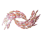 Iron Wall Art Yin/Yang School of Fish