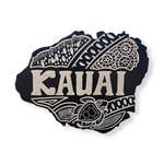 Hand Carved Kauai Island Wall Hanging