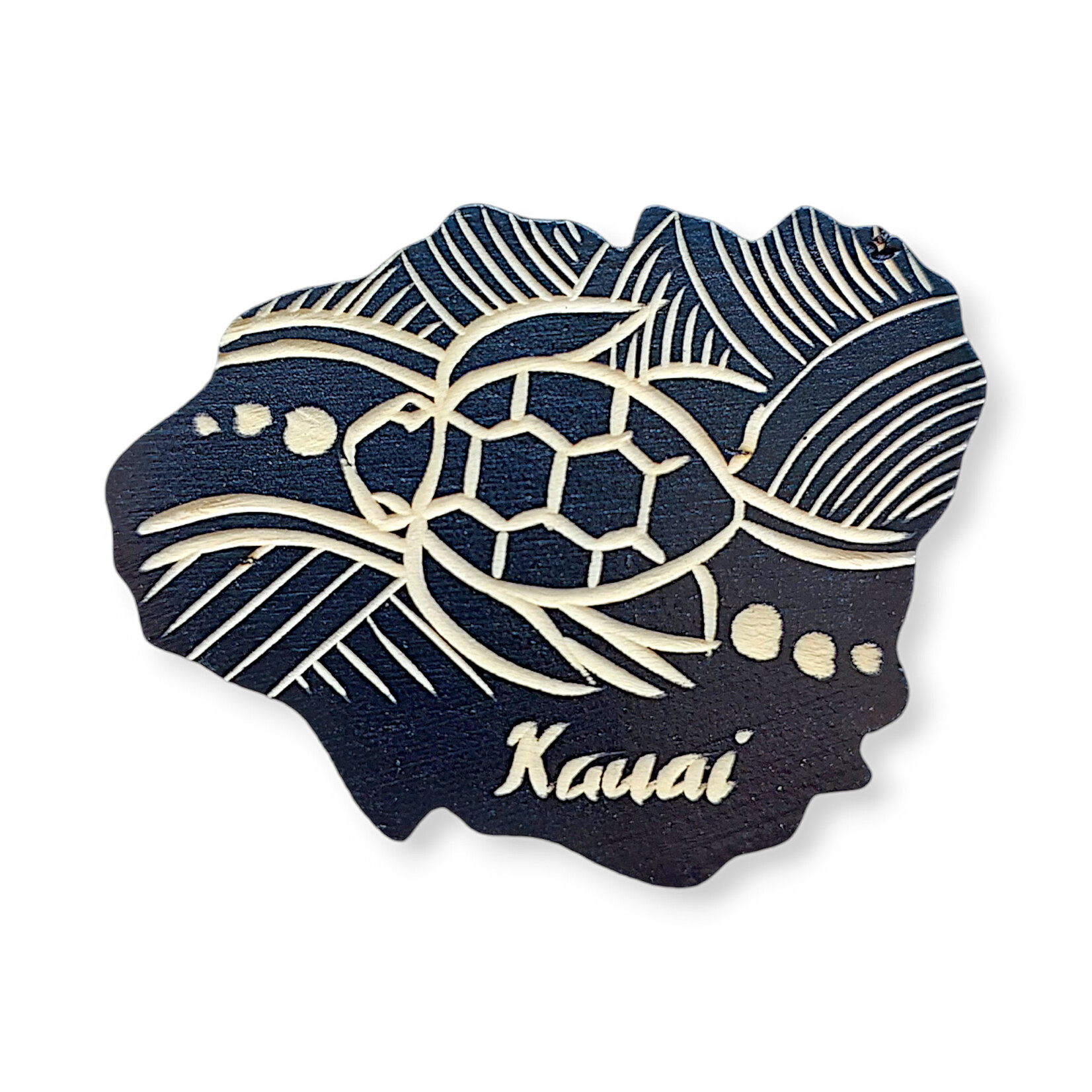 Hand Carved Magnet, Pack of 10 Kauai Island Turtle 2