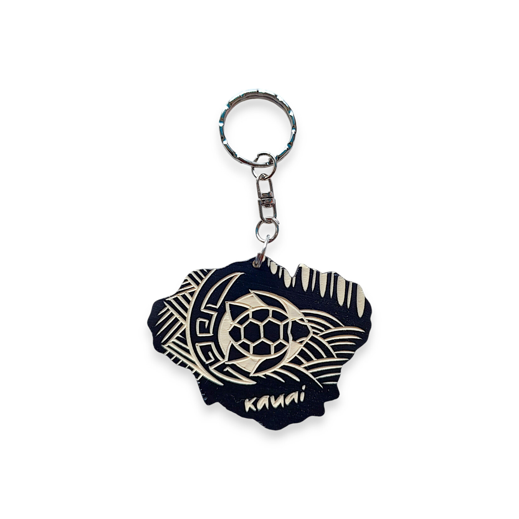 Hand Carved Keychain, Pack of 10 Kauai Island Turtle 3