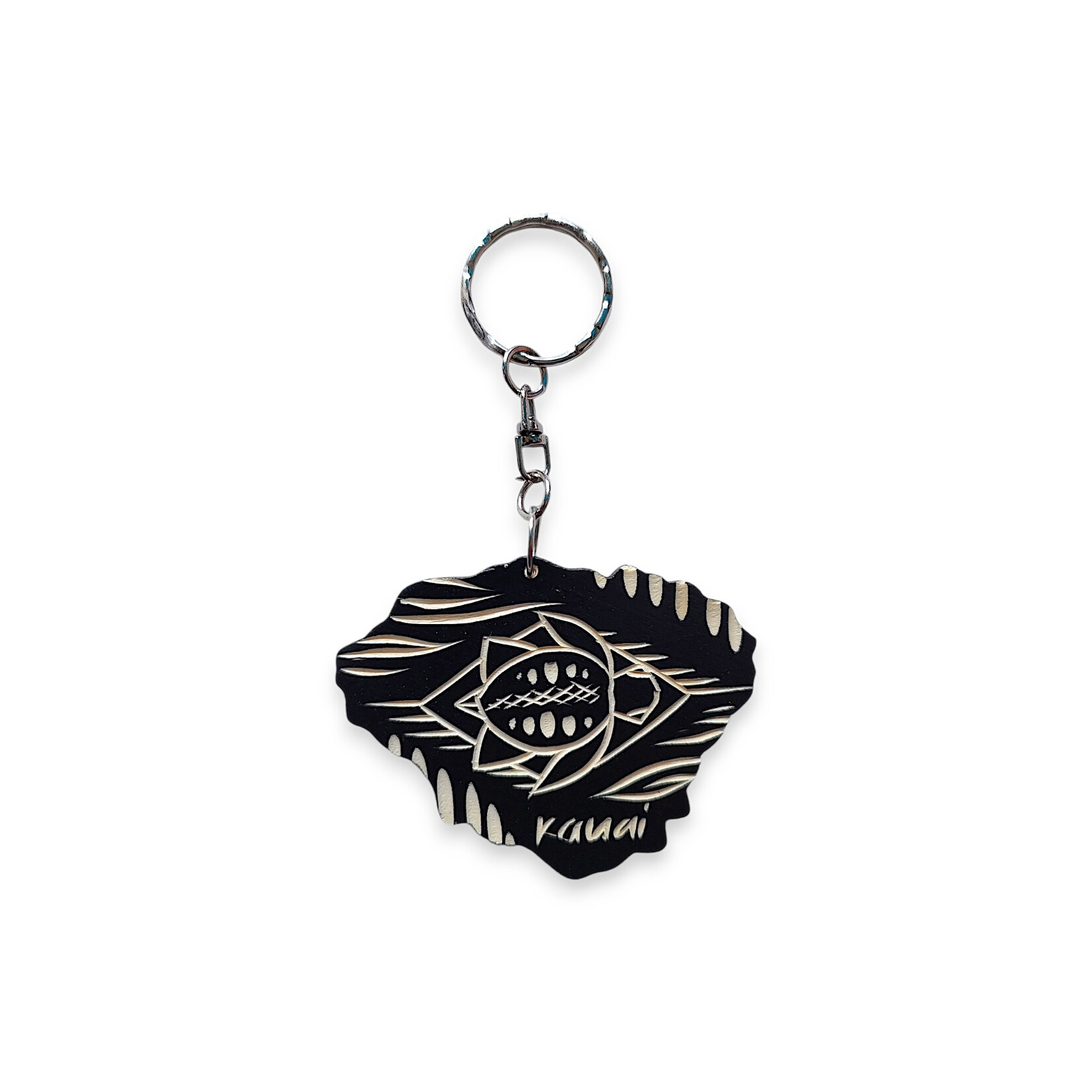 Hand Carved Keychain, Pack of 10 Kauai Island Turtle 4