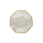 Hand Made Capiz Shell Dish Octagon Medium
