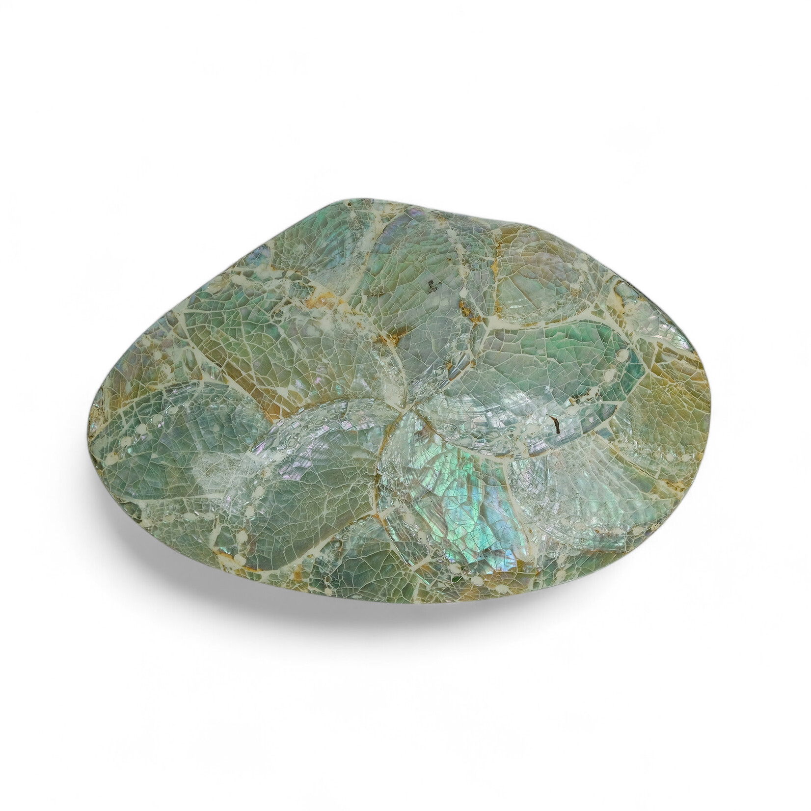 Hand Made Light Seven Eye Shell Jewelry Box 24cm x 15cm