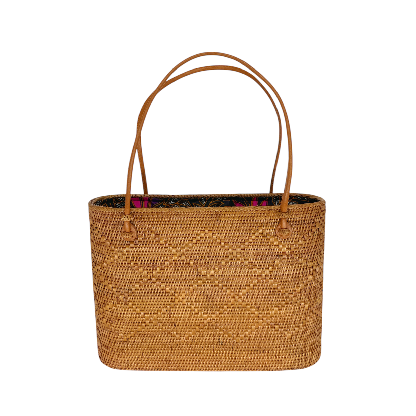 Hand Woven Ata Bag Laau