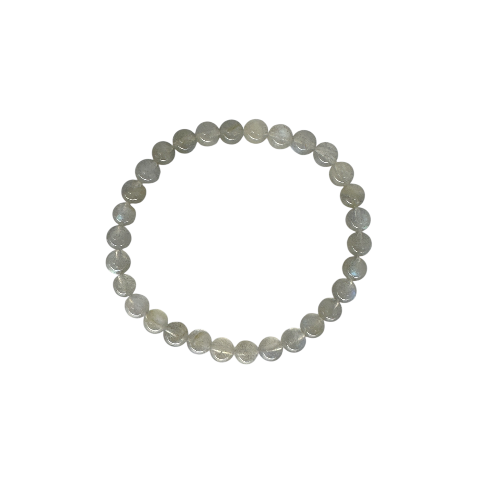 Labradorite Gemstone Stretch Bracelet 6mm