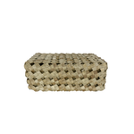 Lauhala Eyelet Two Piece Box Medium