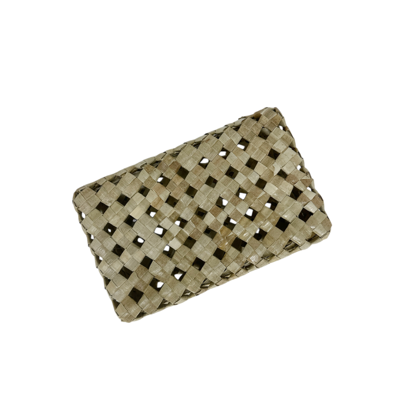 Lauhala Eyelet Two Piece Box Medium