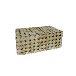 Lauhala Eyelet Two Piece Box Large