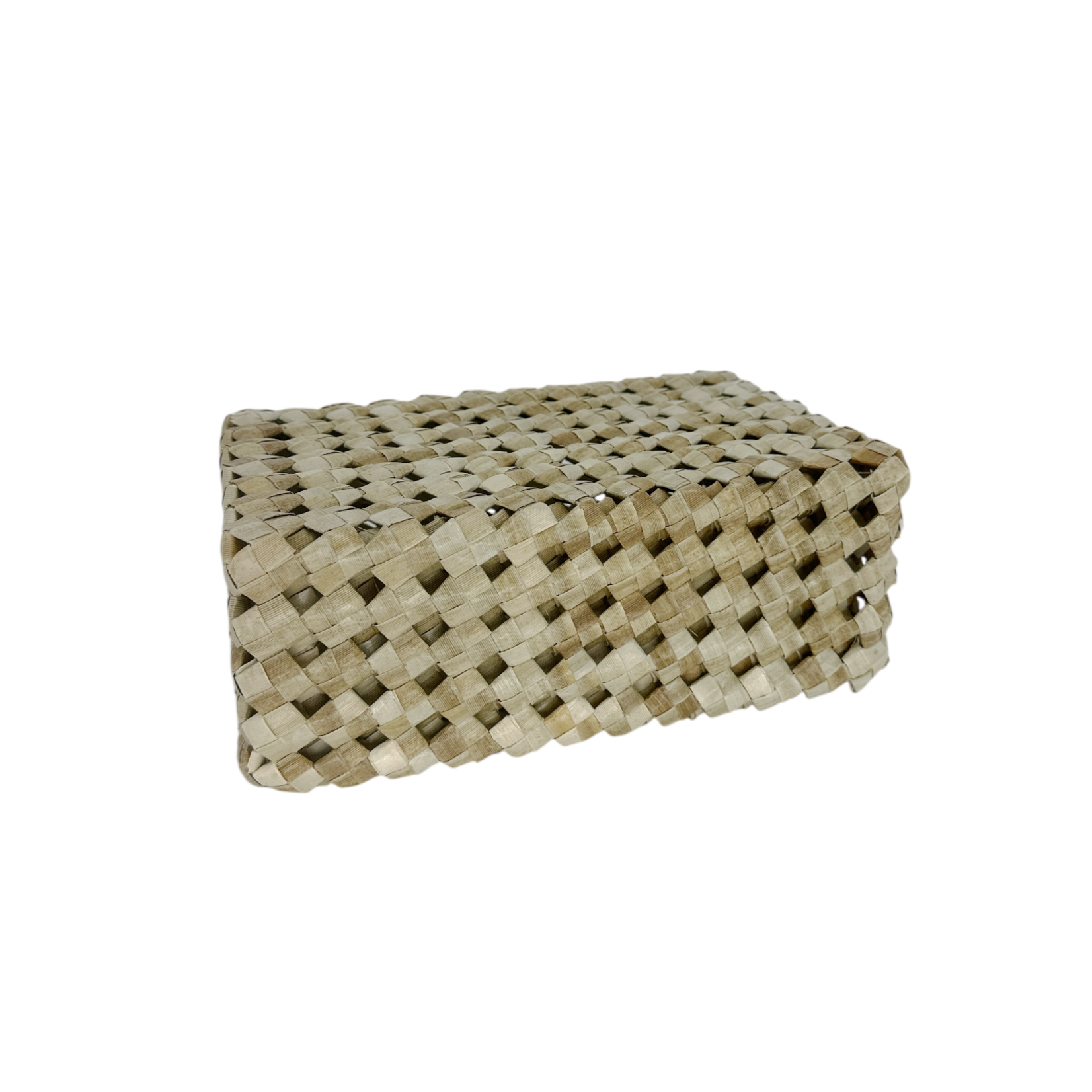 Lauhala Eyelet Two Piece Box Large