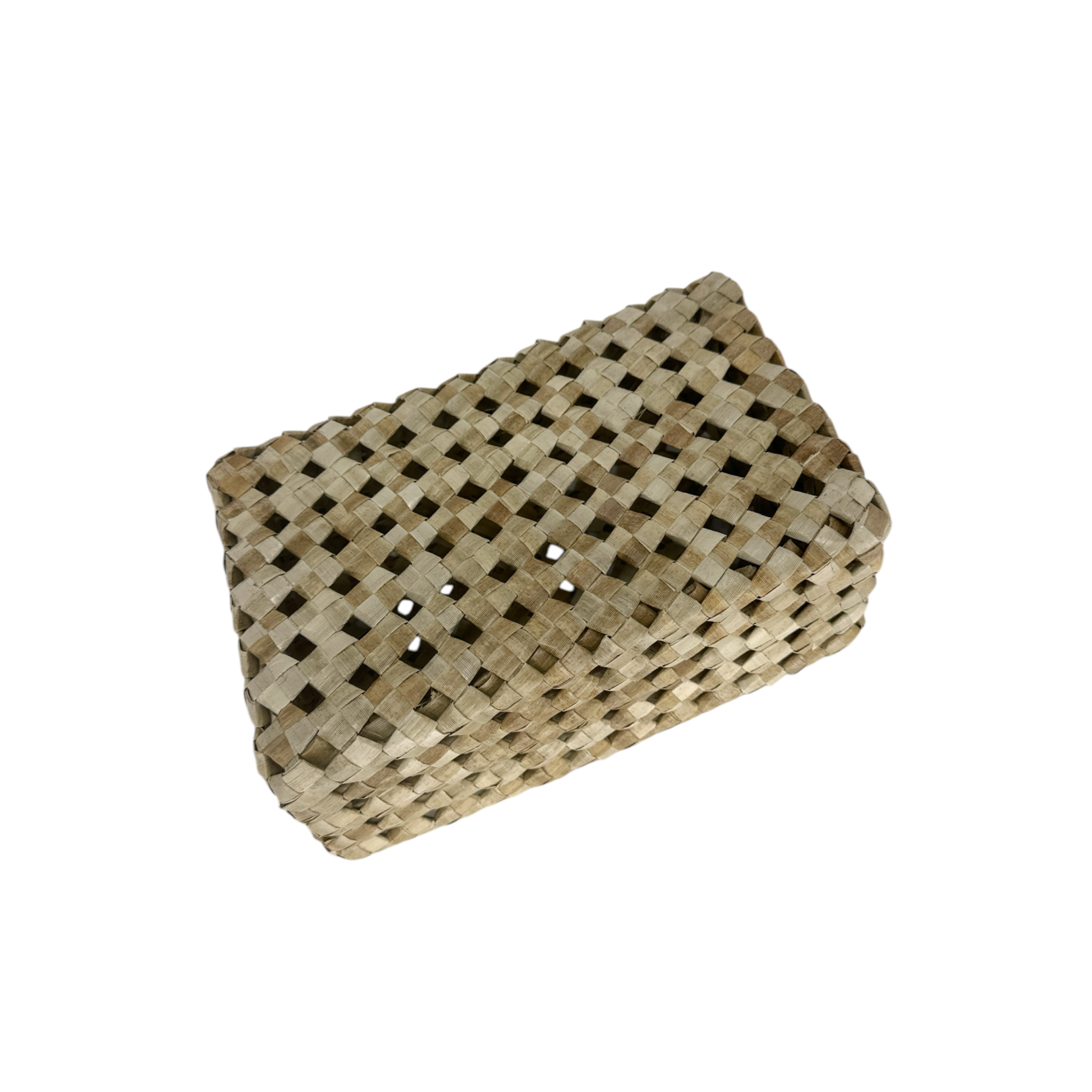Lauhala Eyelet Two Piece Box Large