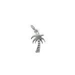 P19 Sterling Silver Palm Tree Pendant
