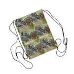 Canvas Drawstring Backpack Bag Greenery