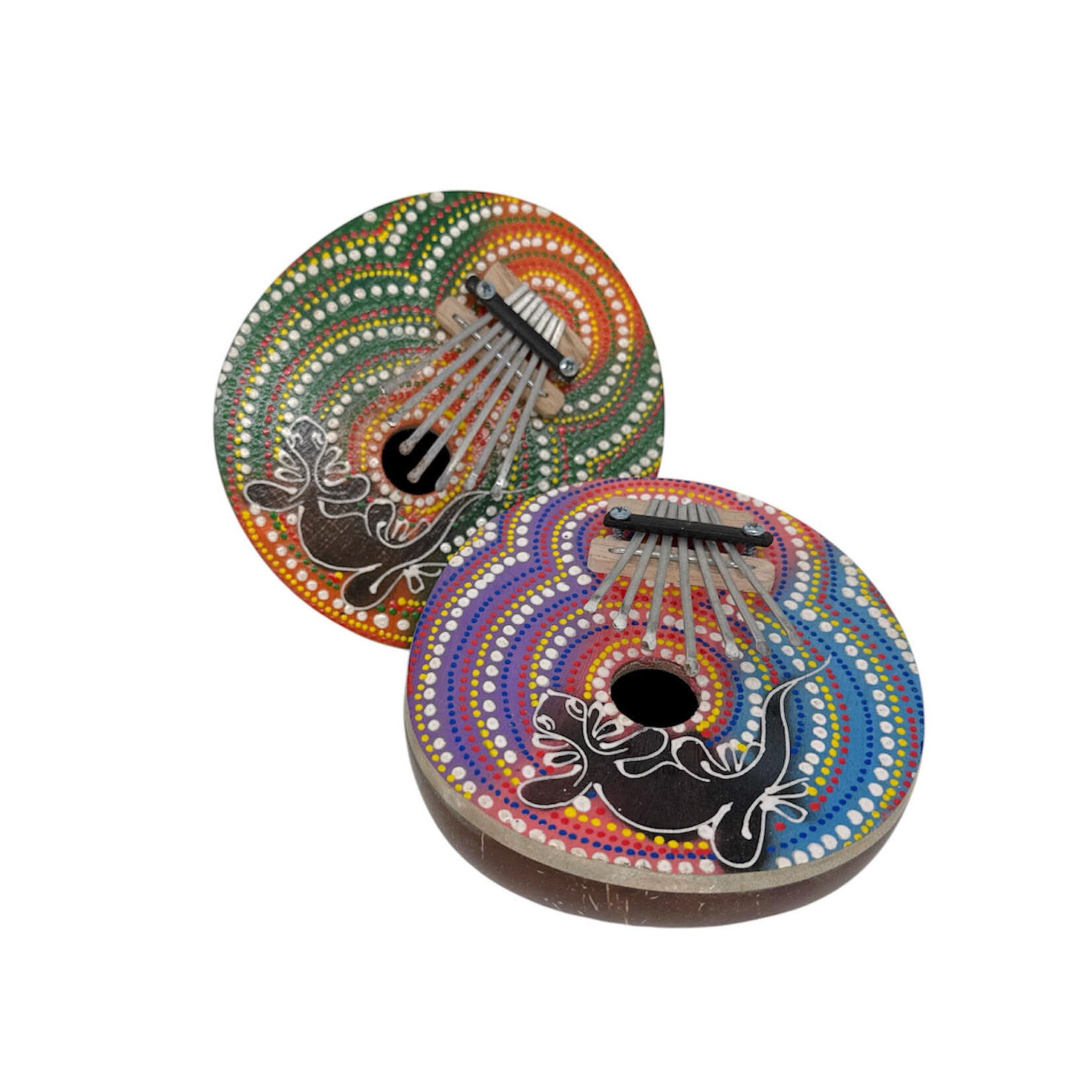 Handmade Karimba Instrument Gecko Dot