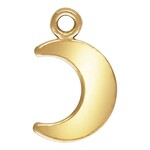 Gold Fill 5.1mm x 6.3mm Moon Charm