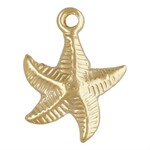 Gold Fill 10mm Starfish Charm