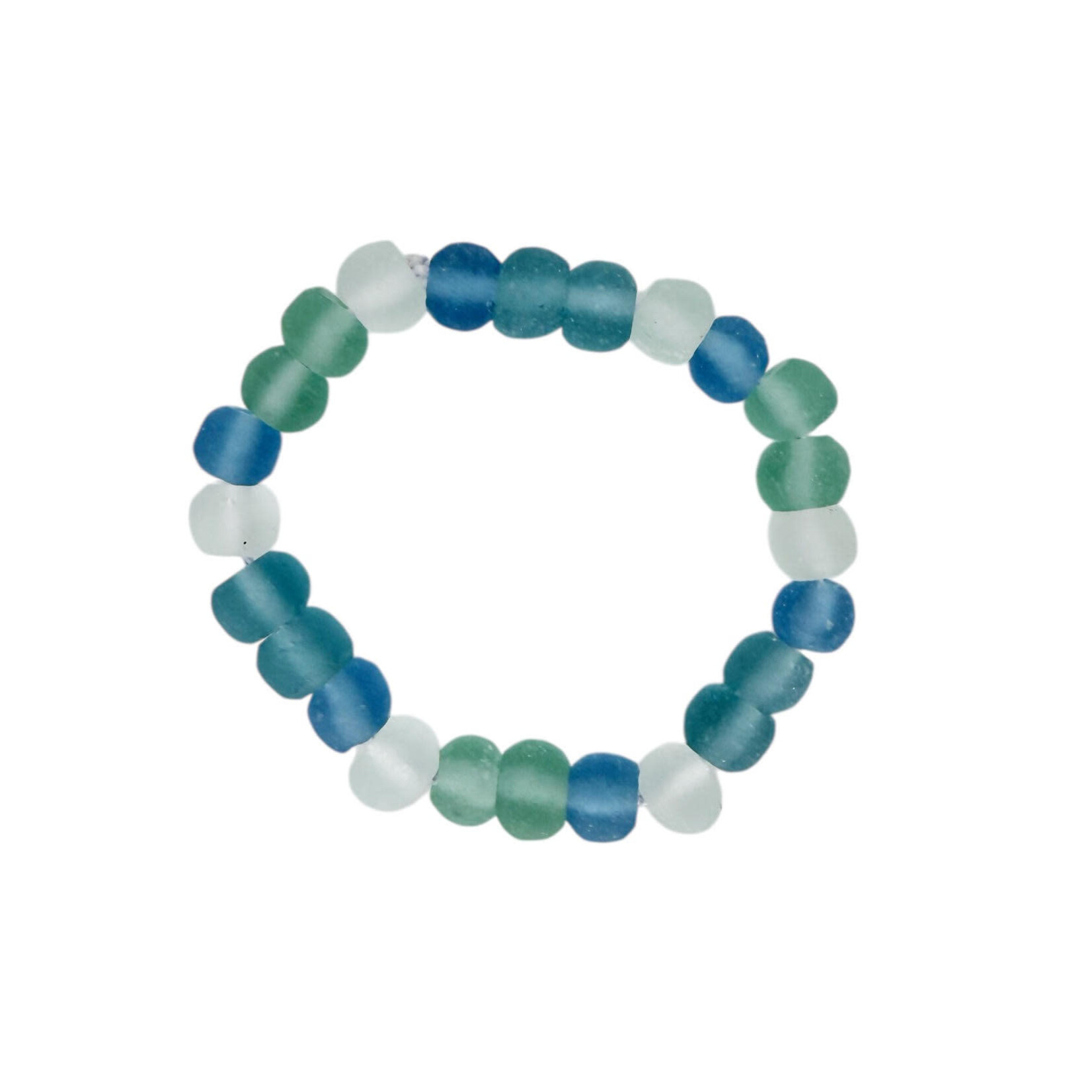 BGL4 Beach Glass Bracelet Multi