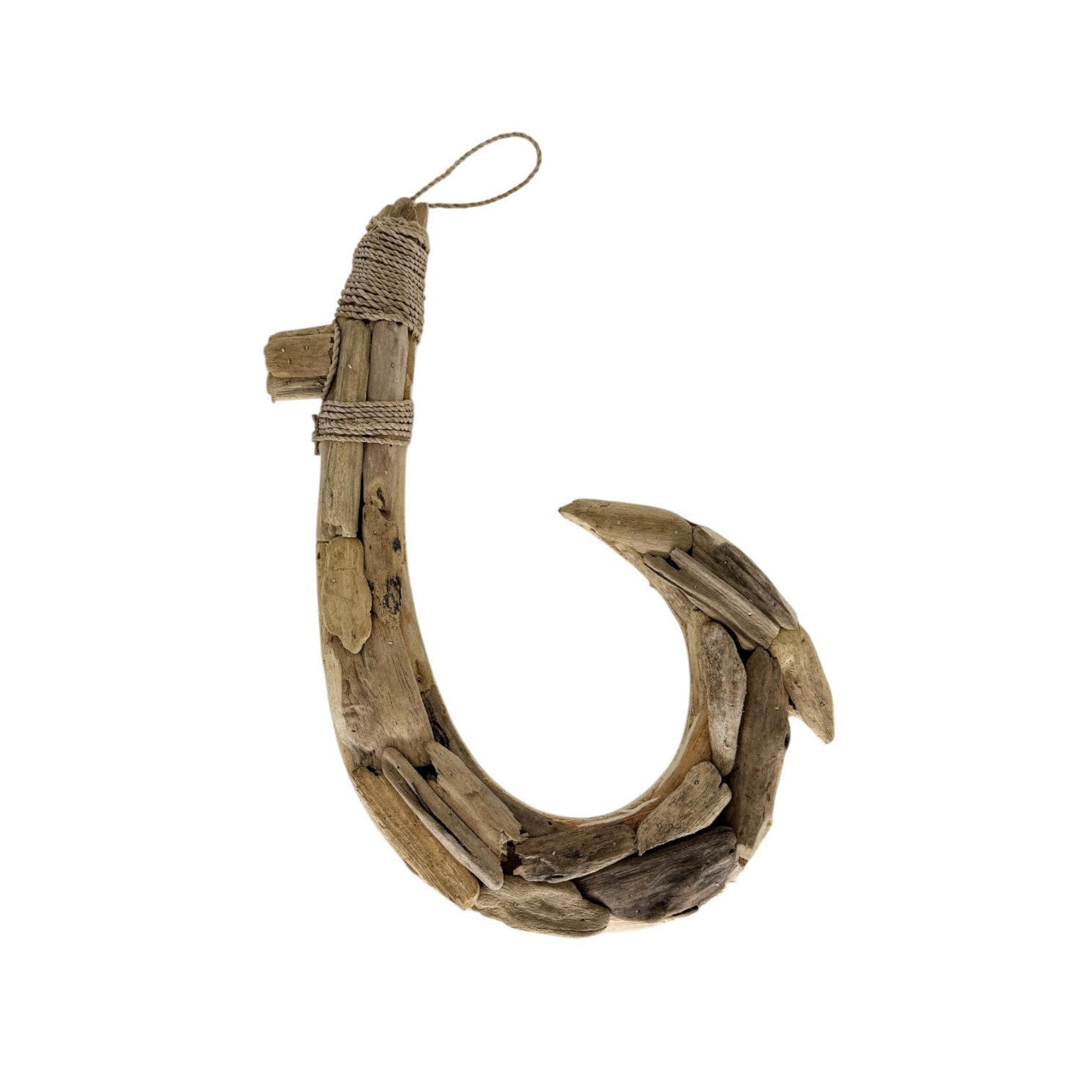 Hand Made Driftwood Fish Hook
