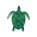 Mosaic Wall Hanging Medium Turtle #9