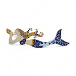Mosaic Wall Hanging Mermaid #1A