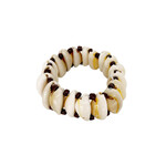 Cowry Shell Stretch Bracelet Brown